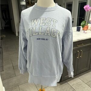 🌟🌟 Aerie Soft Blue Knit Pullover